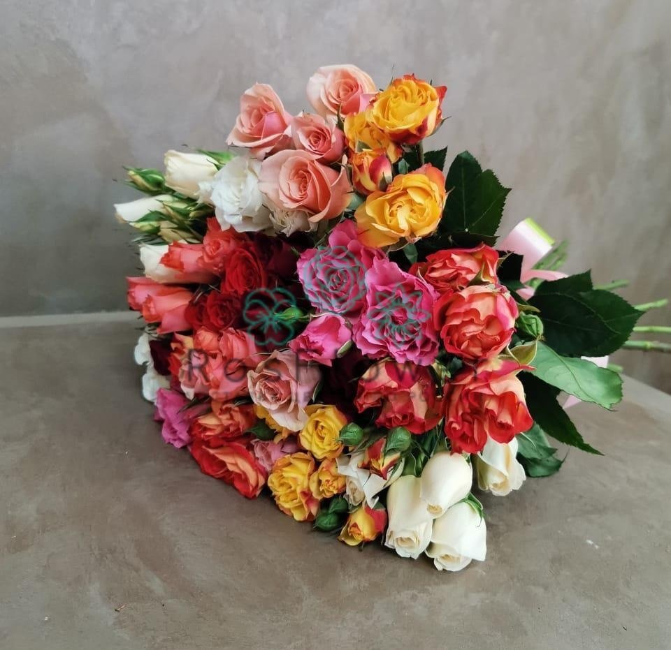 Букет цветов из: Розы в Крымгиреевском