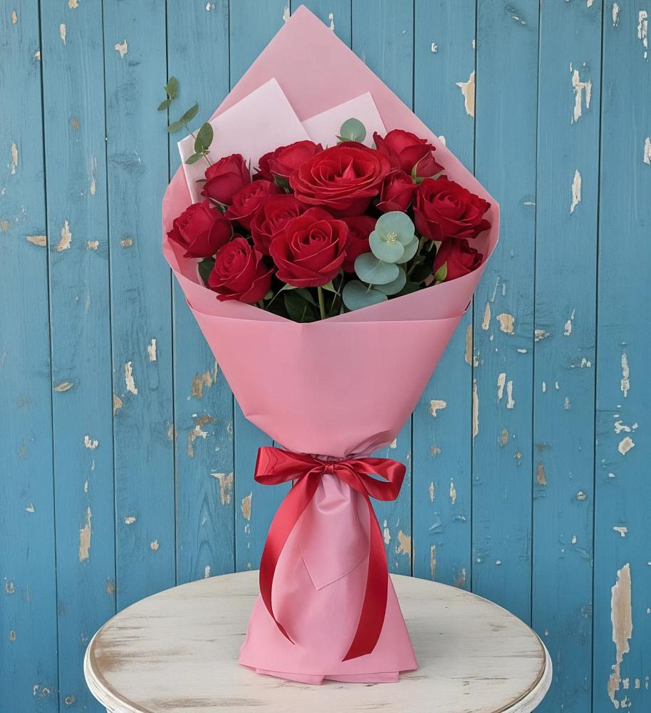 Букет цветов из: Розы в Крымгиреевском