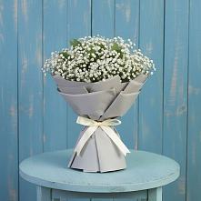Букет цветов из:  Гипсофила в Крымгиреевском