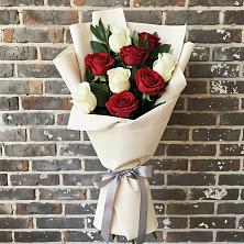 Букет цветов из:  Розы в Крымгиреевском