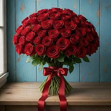 Букет Красные розы Блэк Меджик в Крымгиреевском