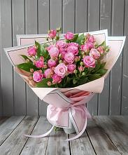 Букет Розовый кустик в Крымгиреевском