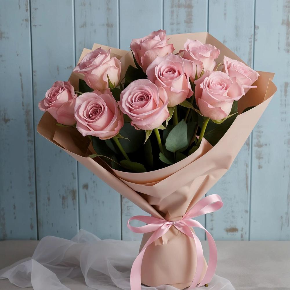 Букет цветов из: Розы в Крымгиреевском