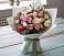 Букет цветов из: Розы, Лизиантусы и Гвоздики в Крымгиреевском