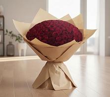Букет 101 Красная роза в Крымгиреевском