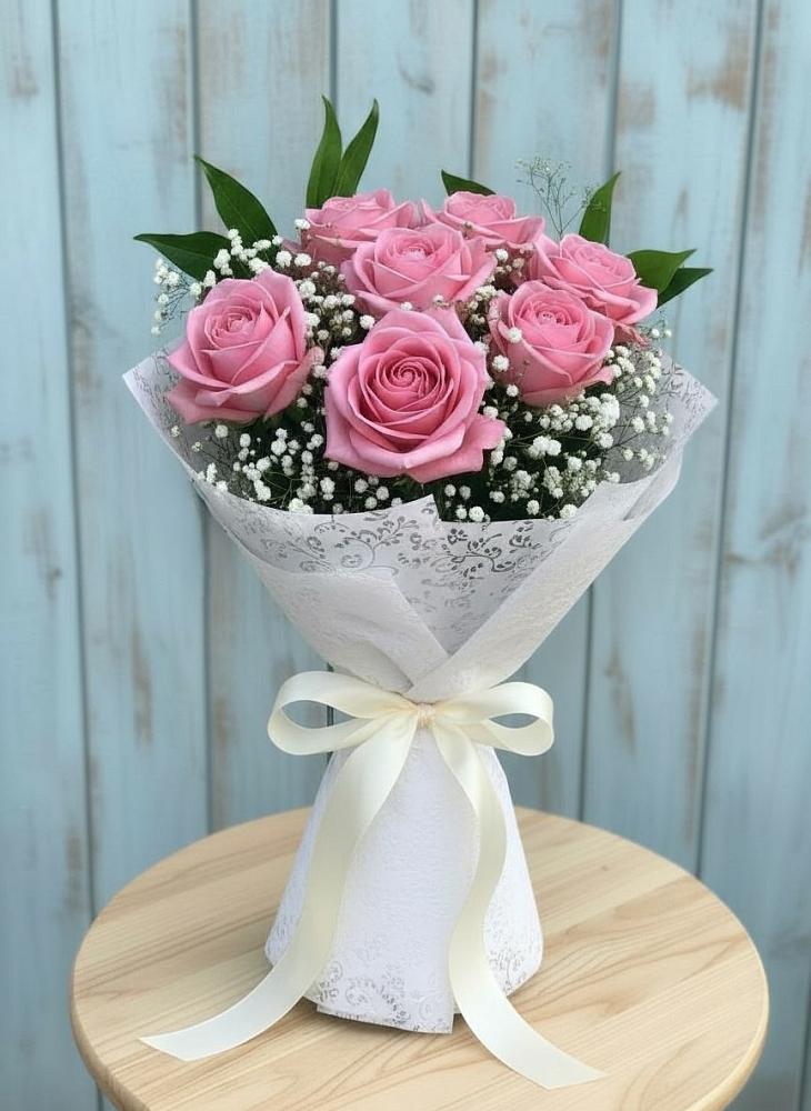Букет цветов из: Розы в Крымгиреевском