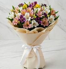 Букет цветов из:  Альстромерии #REPLACE_PRED# Крымгиреевском