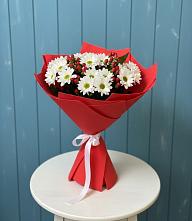 Букет цветов из:  Хризантемы #REPLACE_PRED# Крымгиреевском