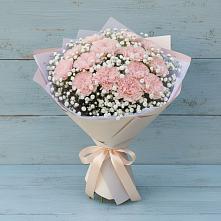 Букет цветов из:  Гвоздики в Крымгиреевском