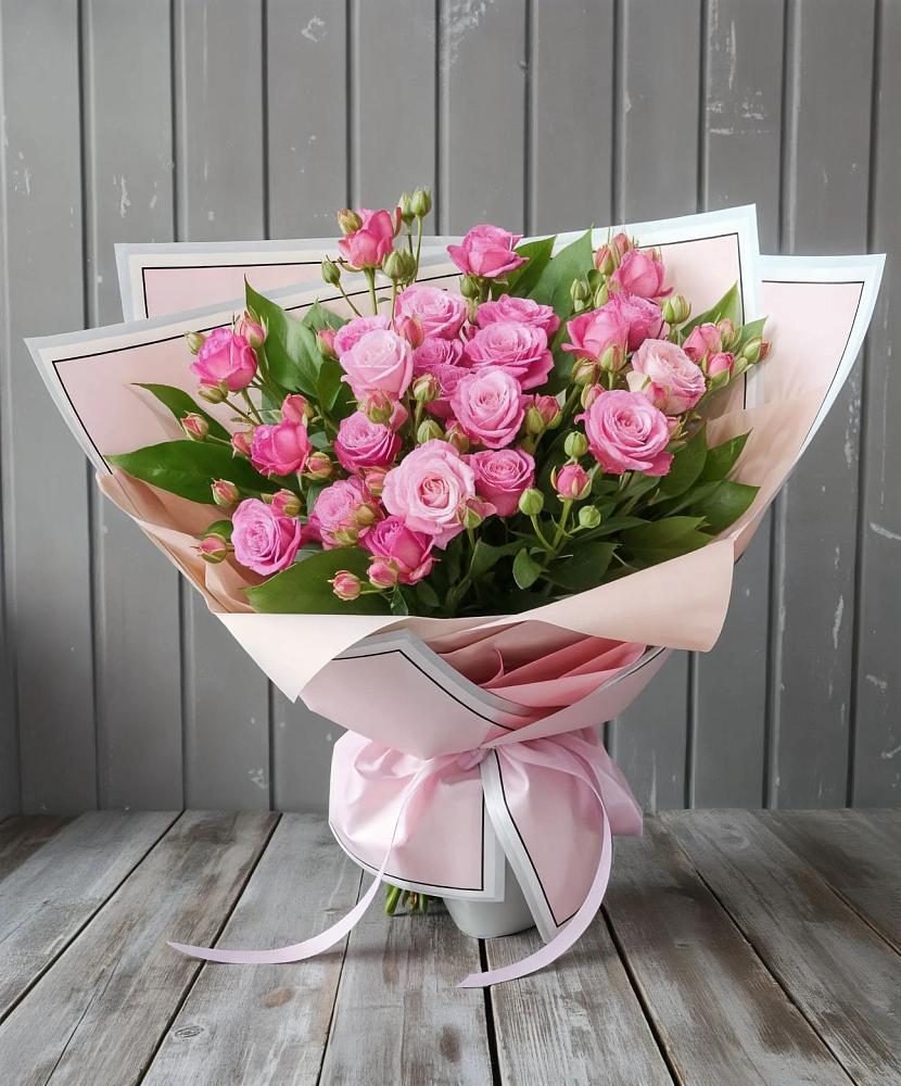 Букет Розовый кустик в Крымгиреевском