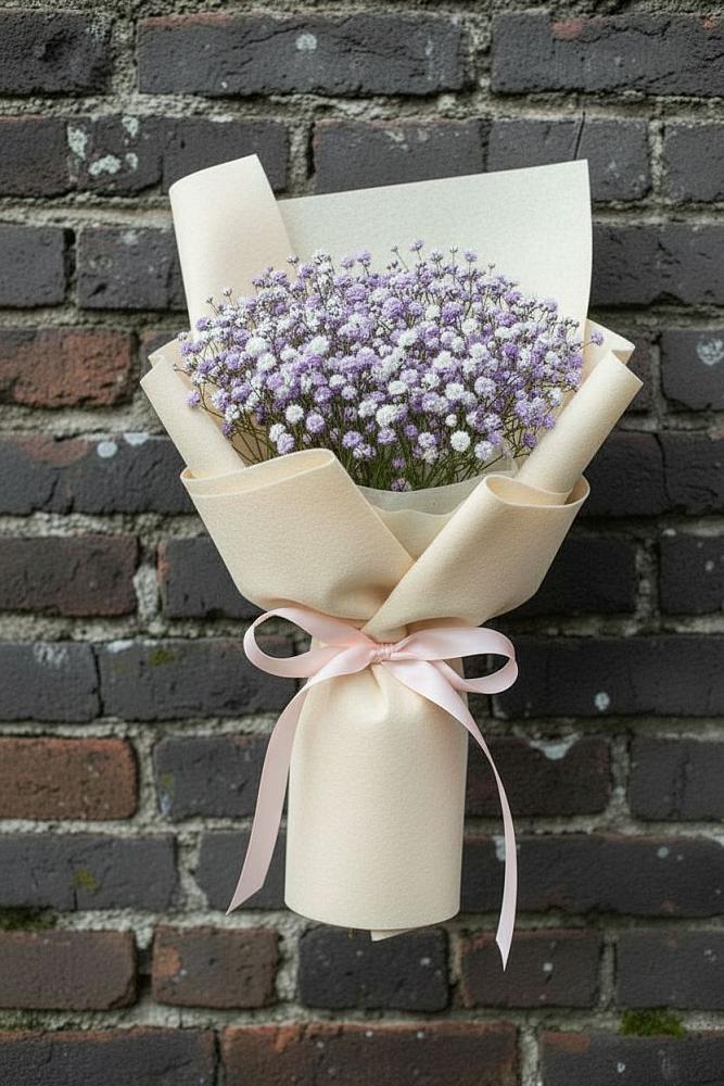 Букет цветов из: Гипсофила в Крымгиреевском