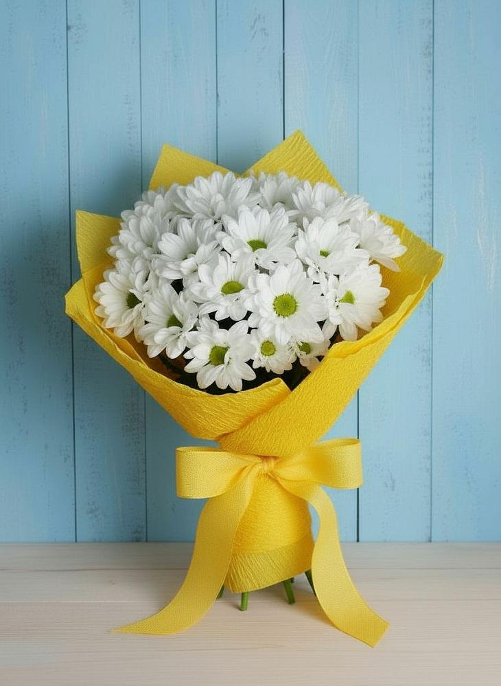 Букет цветов из: Хризантемы в Крымгиреевском