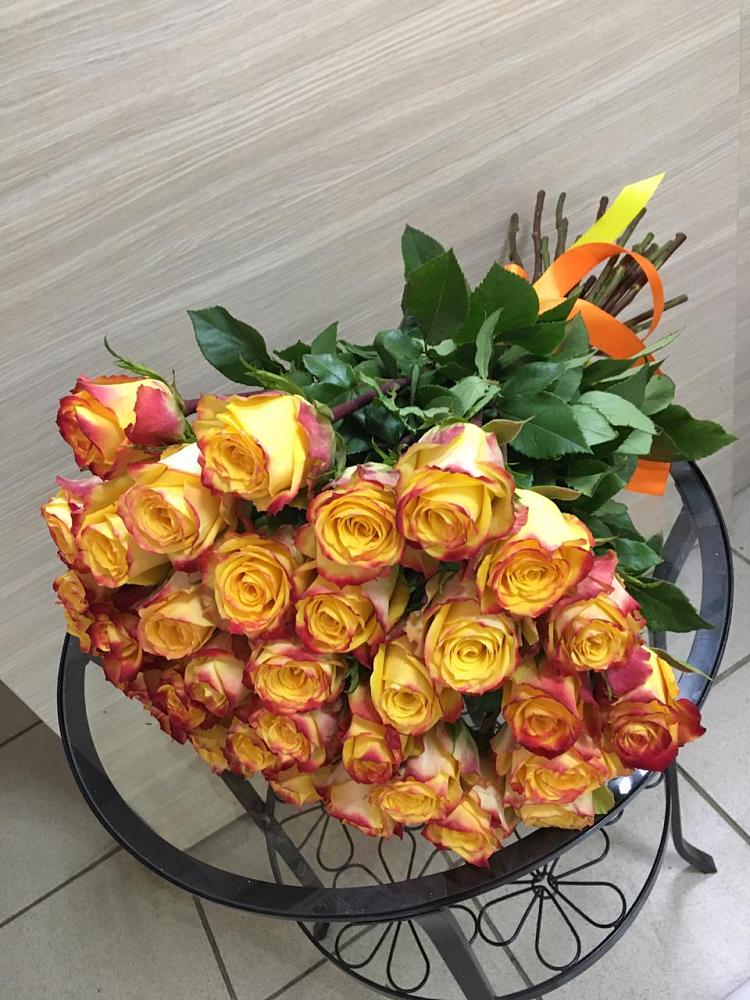 Букет Желтые розы в Крымгиреевском