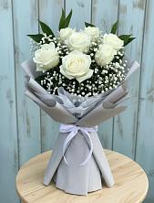 Букет цветов из:  Розы в Крымгиреевском