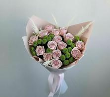 Букет цветов из:  Розы и Хризантемы в Крымгиреевском
