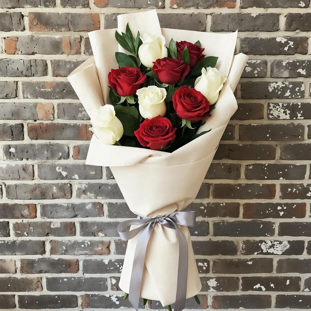 Букет цветов из: Розы в Крымгиреевском