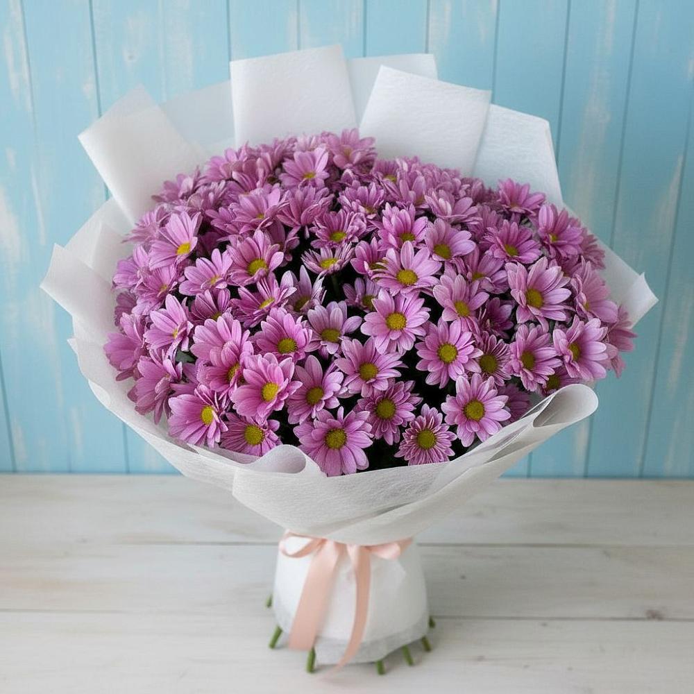 Букет цветов из: Хризантемы в Крымгиреевском