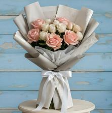 Букет цветов из:  Розы в Крымгиреевском
