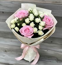 Букет цветов из:  Розы в Крымгиреевском