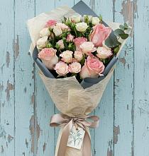 Букет цветов из:  Розы в Крымгиреевском