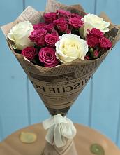 Букет цветов из:  Розы в Крымгиреевском