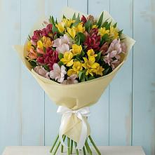 Букет цветов из:  Альстромерии в Крымгиреевском