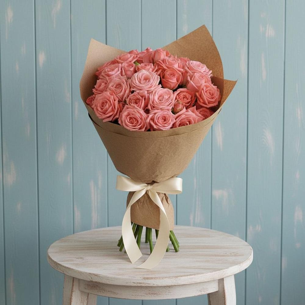 Букет цветов из: Розы в Крымгиреевском