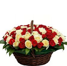 Премиум букет из: Розы #REPLACE_PRED# Крымгиреевском
